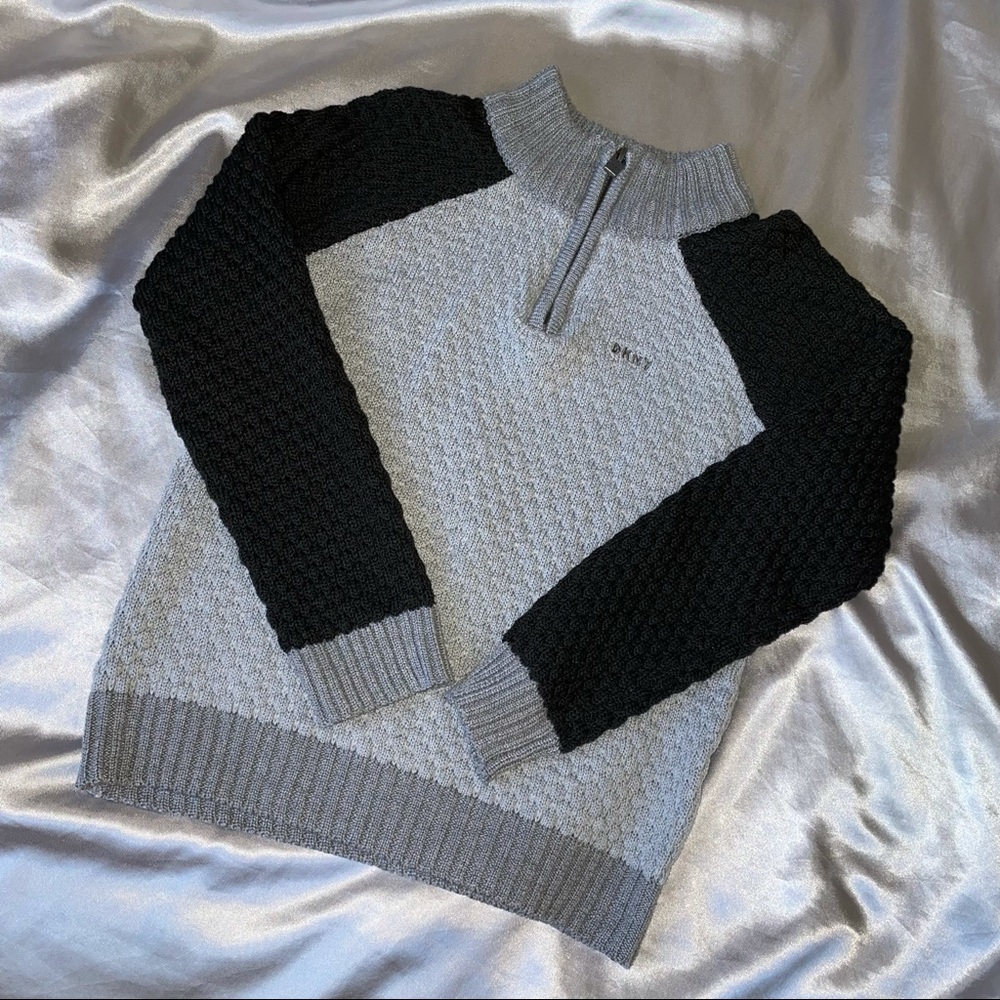 boys dkny pull over knit sweater